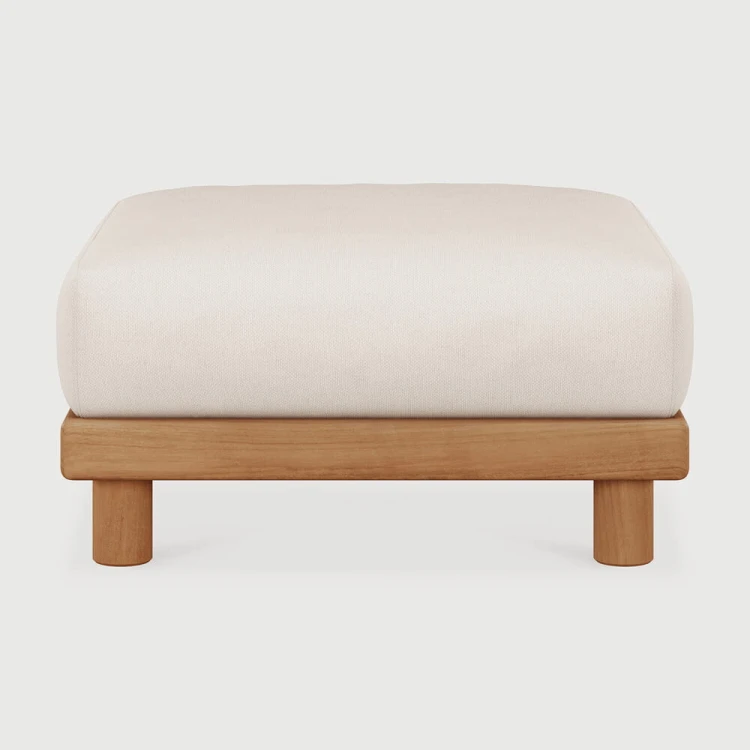 product_wf_10417_Monocle_outdoor_modular_footstool_teak_White_fabric_front_web.jpg